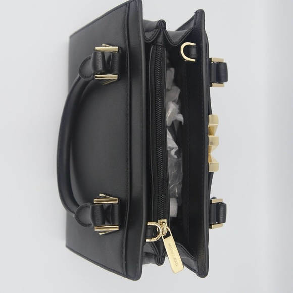 Michael Kors Mott Large Satchel Leather Bag - Picture 3 of 5